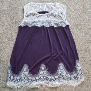 Nwot sleeveless blouse